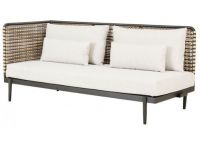 Cabana Link 2 Seater Left & Right Arm Sofa - Snow & Chalk